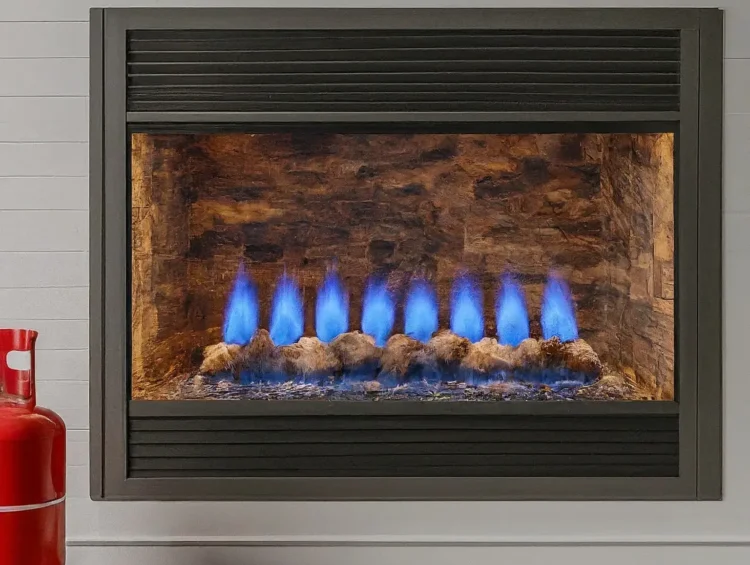 Gas Fireplace Propane Usage