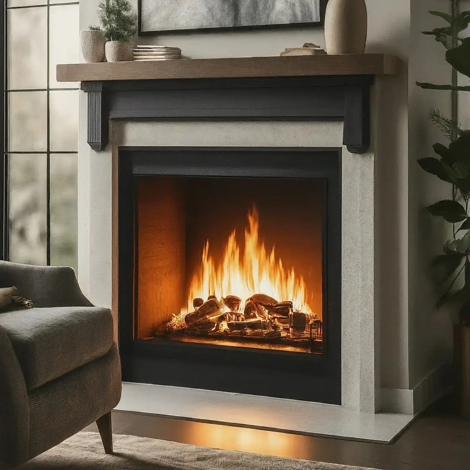 Gas Fireplace Efficiency