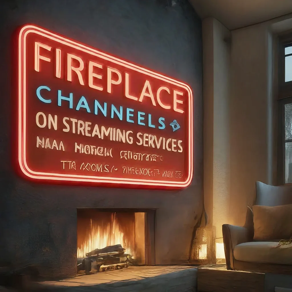 fireplace channels on streaming services
