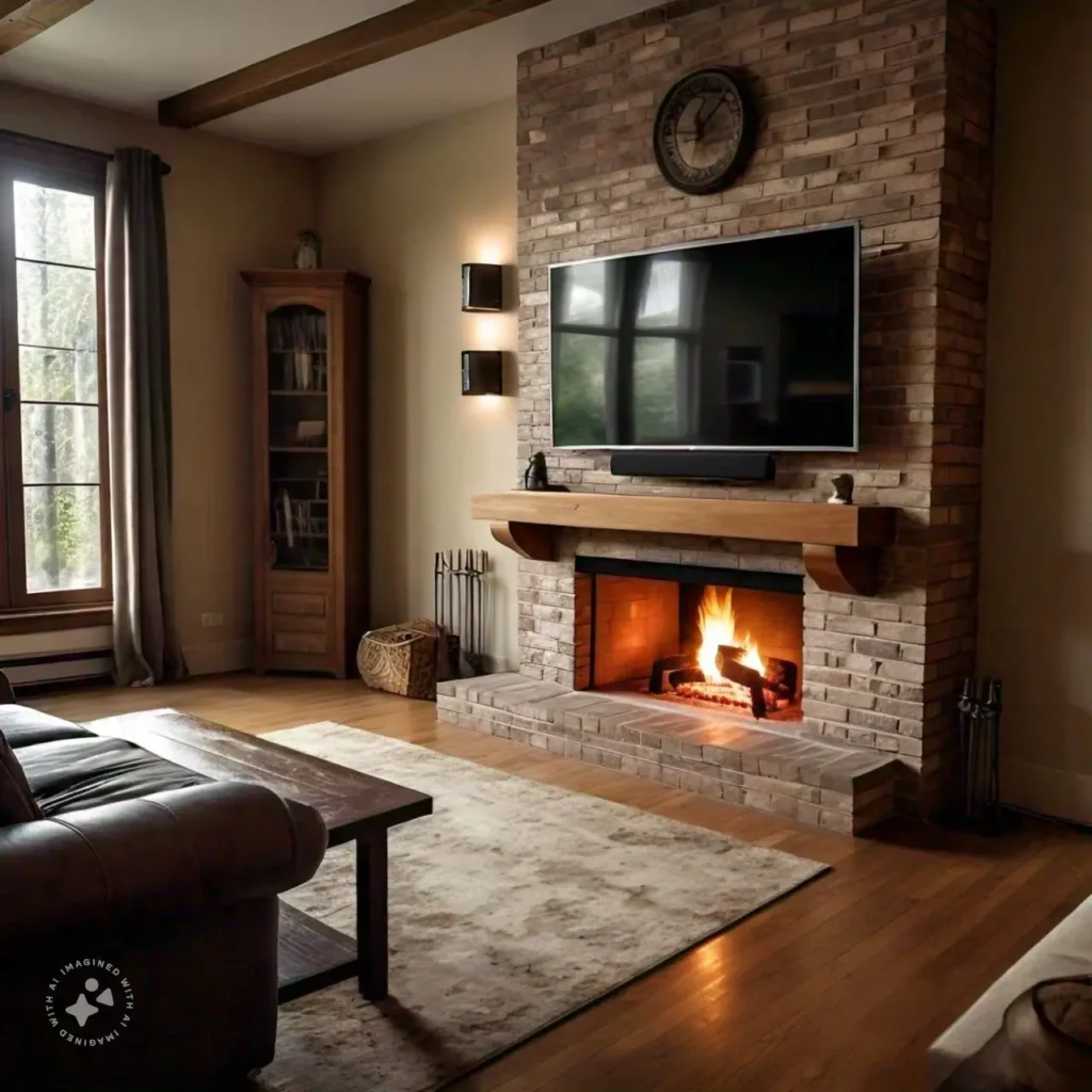 TV Fireplace Distance Guidelines