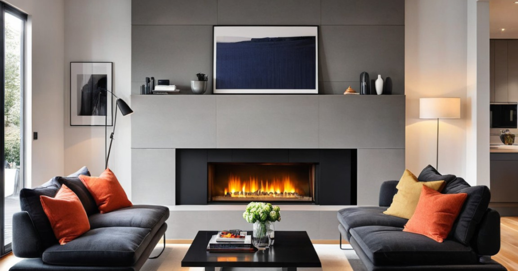 Modern Cozy Living Room Ideas with a Fireplace