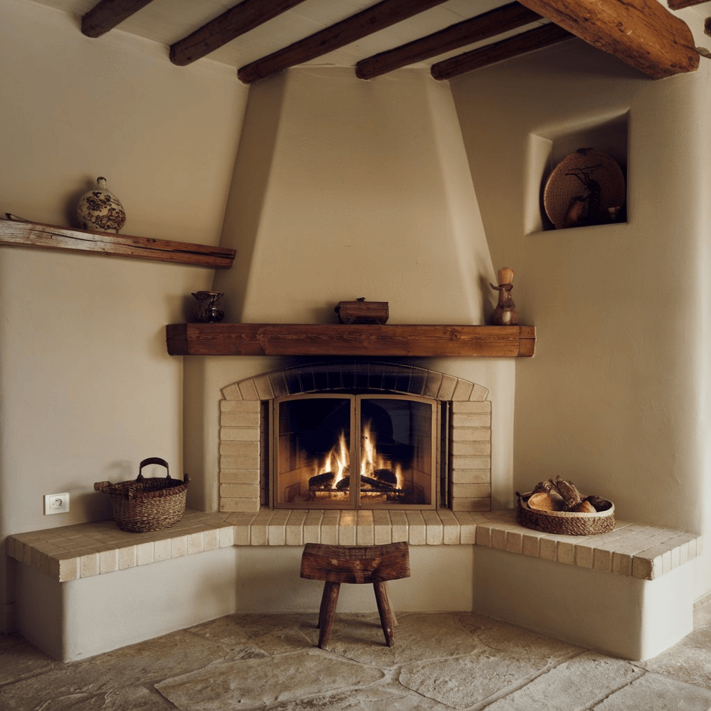 Fireplace Ideas for Kitchens