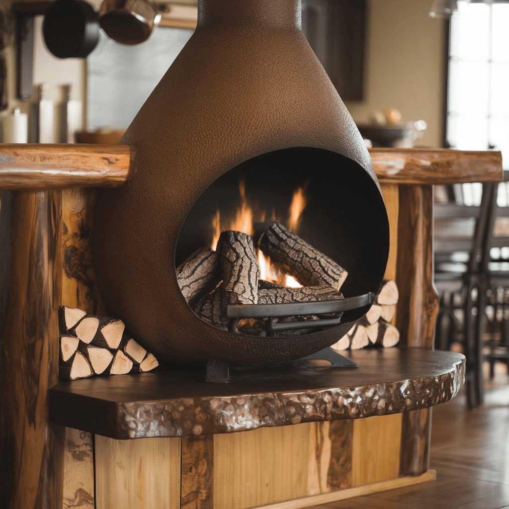 Fireplace Ideas for Kitchen 