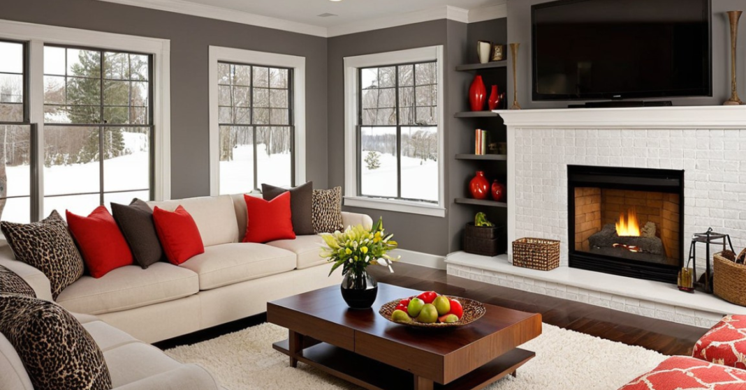 Living Room Ideas for Corner Fireplace Layout