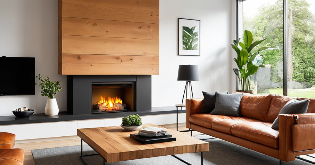 Wooden Fireplace Ideas for Living Rooms