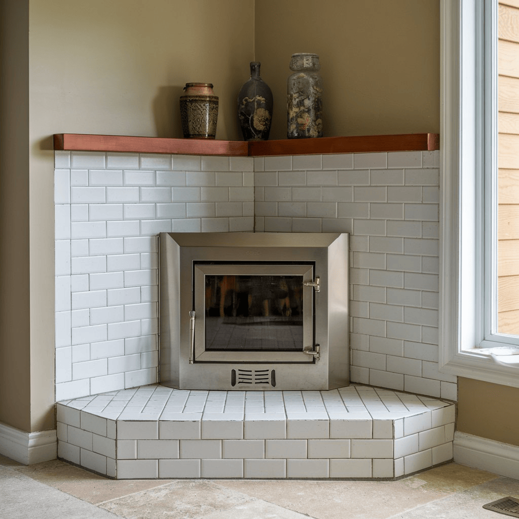 Fireplace Ideas for Kitchens