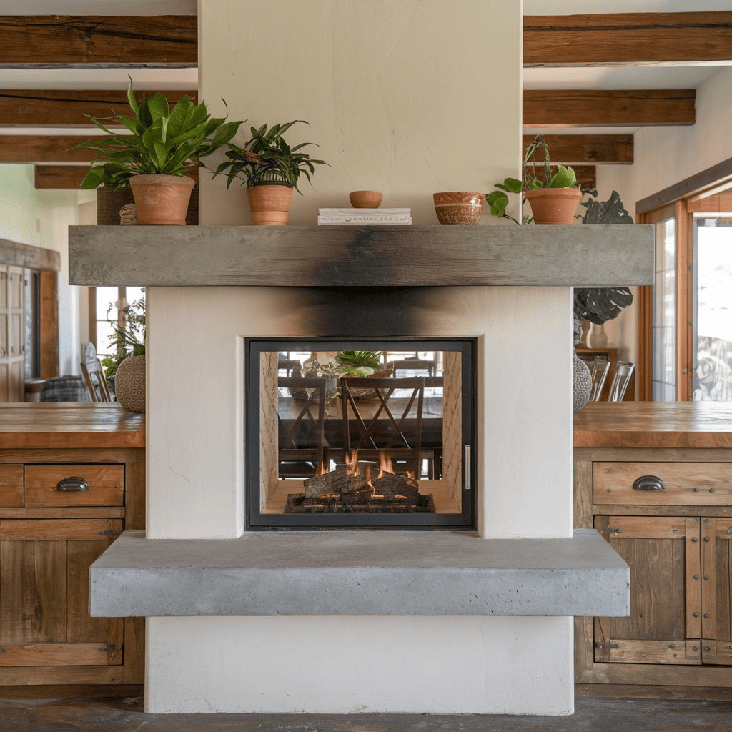 Fireplace Ideas for Kitchen 