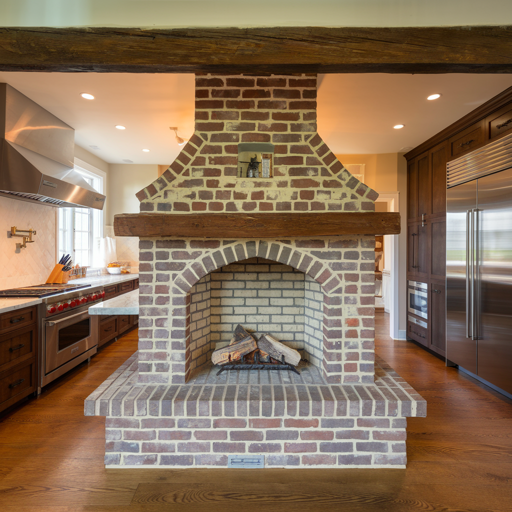 Fireplace Ideas for Kitchen